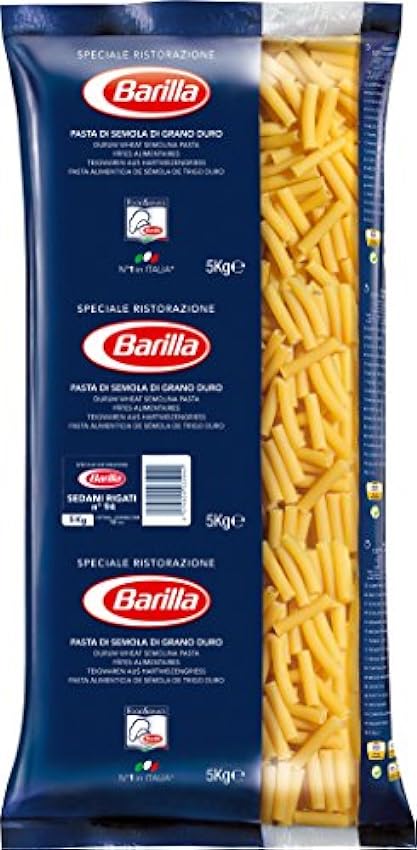 Barilla Pasta Sedani Rigati n.94, 5 kg iHAZeo6i
