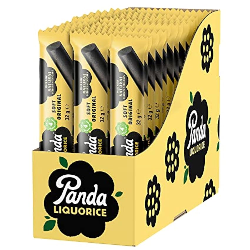 Panda ® | Barras de Regaliz Original Suave | Regaliz pu