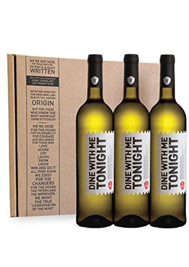 Dine With Me Tonight White Wine - 75 cl (x 3 bottles) jVitNAtS