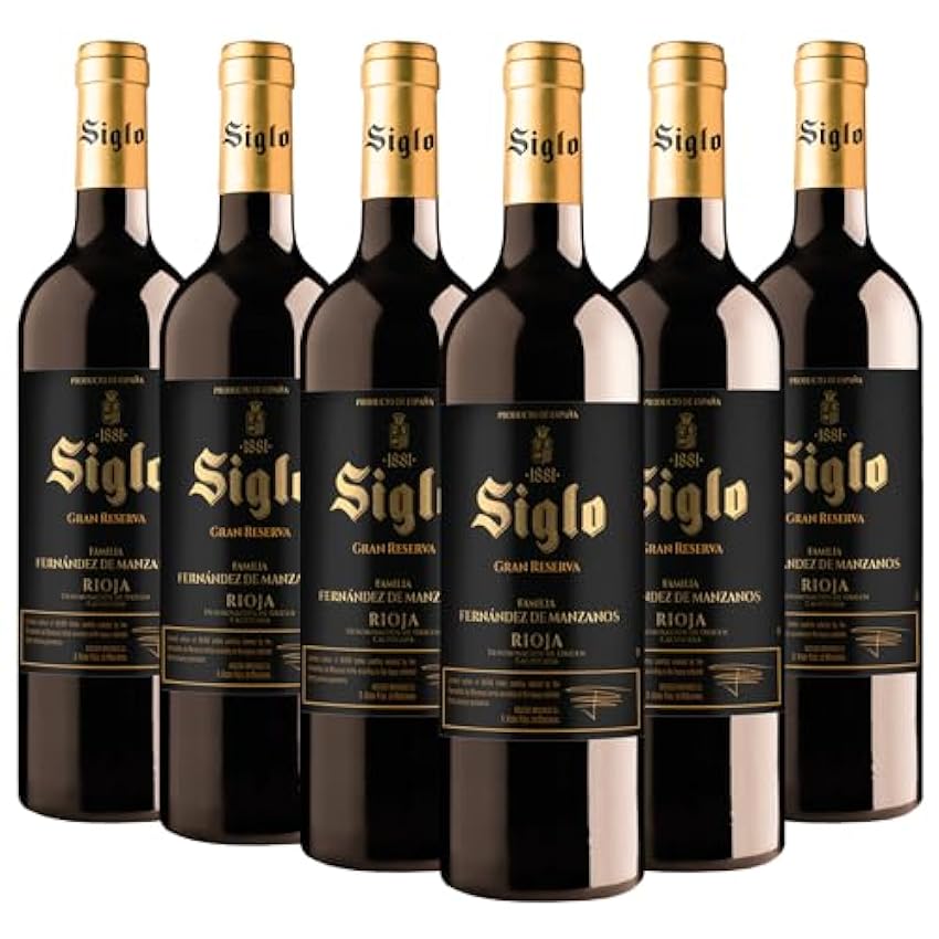 Siglo Gran Reserva - Vino D.O.Ca. Rioja - Caja 6 botell