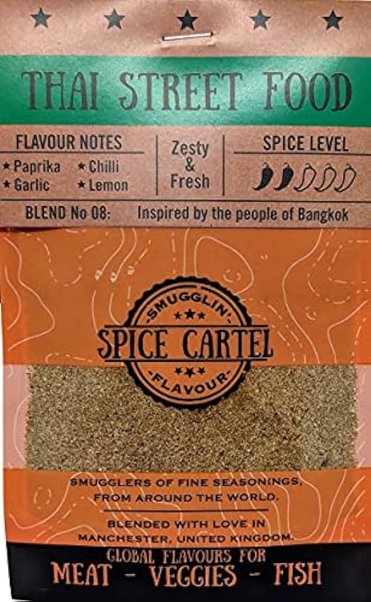 Spice Cartel´s Thai Street Food. Mezcla de especia