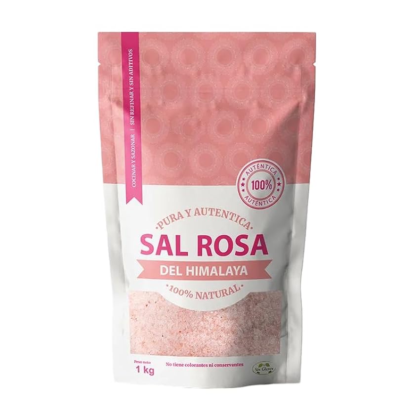 Sal Rosa del Himalaya 100% Natural Salt Range Pakistan 