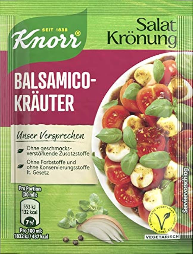 Knorr Balsamico - Perfume para ensalada (15 x 52 ml) iZ