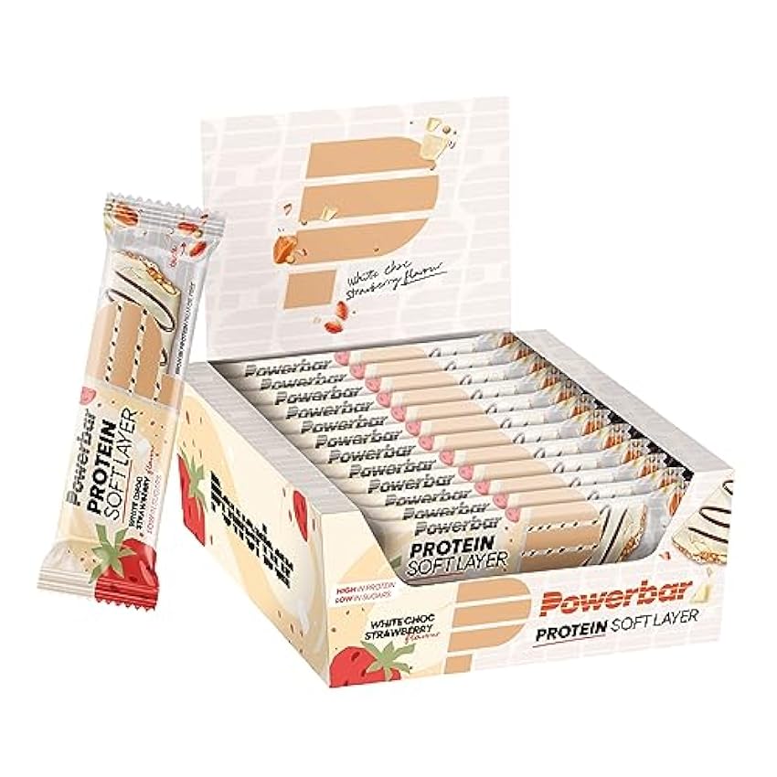 Powerbar Protein Soft Layer Strawberry White Chocolate 