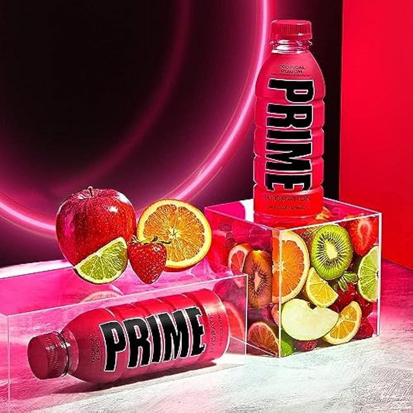 Prime Hydration Drink Tropical Punch12x500ml O1GhkFWu
