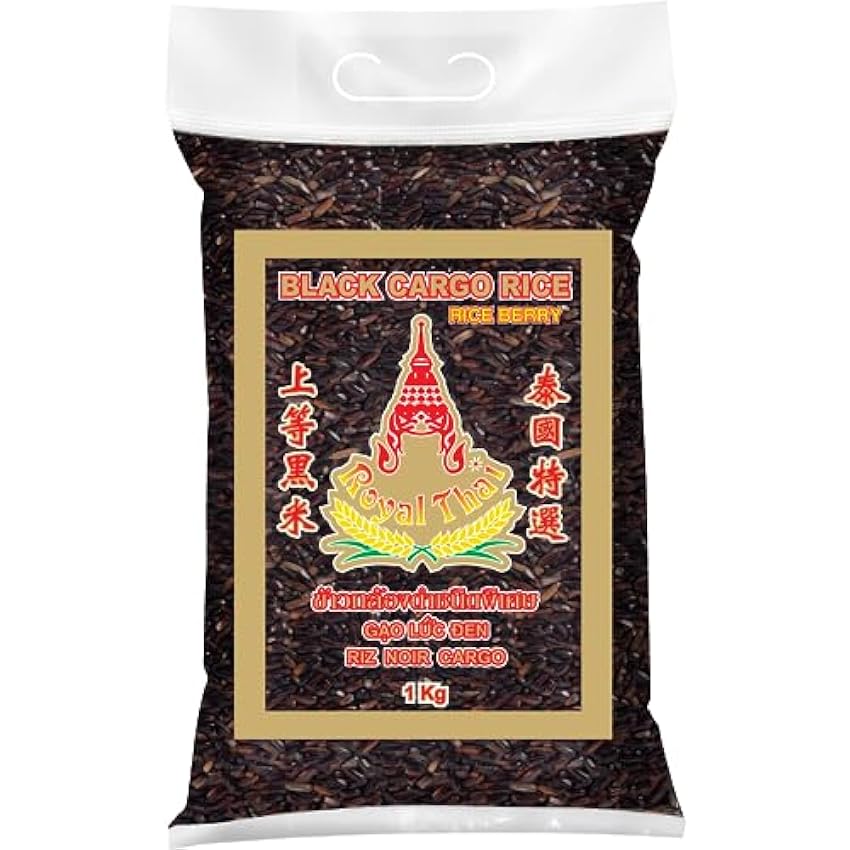 Royal Thai Rice Arroz Negro Entero, Royal Thai, 1 Kg MG