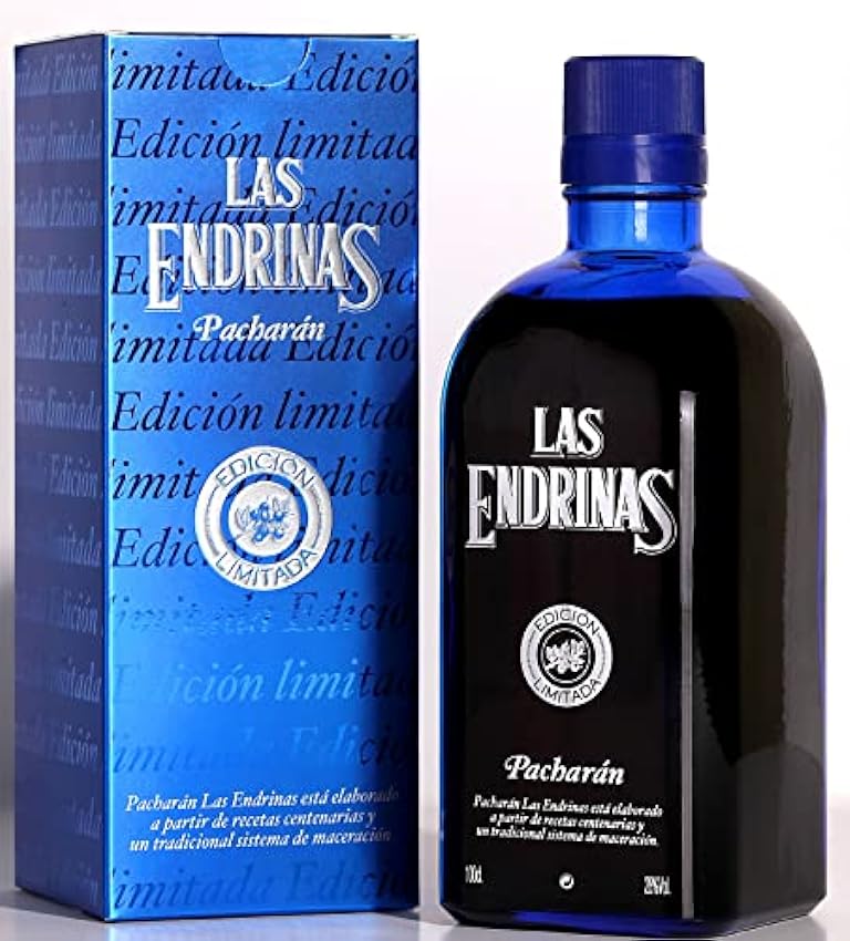 Las Endrinas Pacharán Edicion Limitada Botella 1Litro -