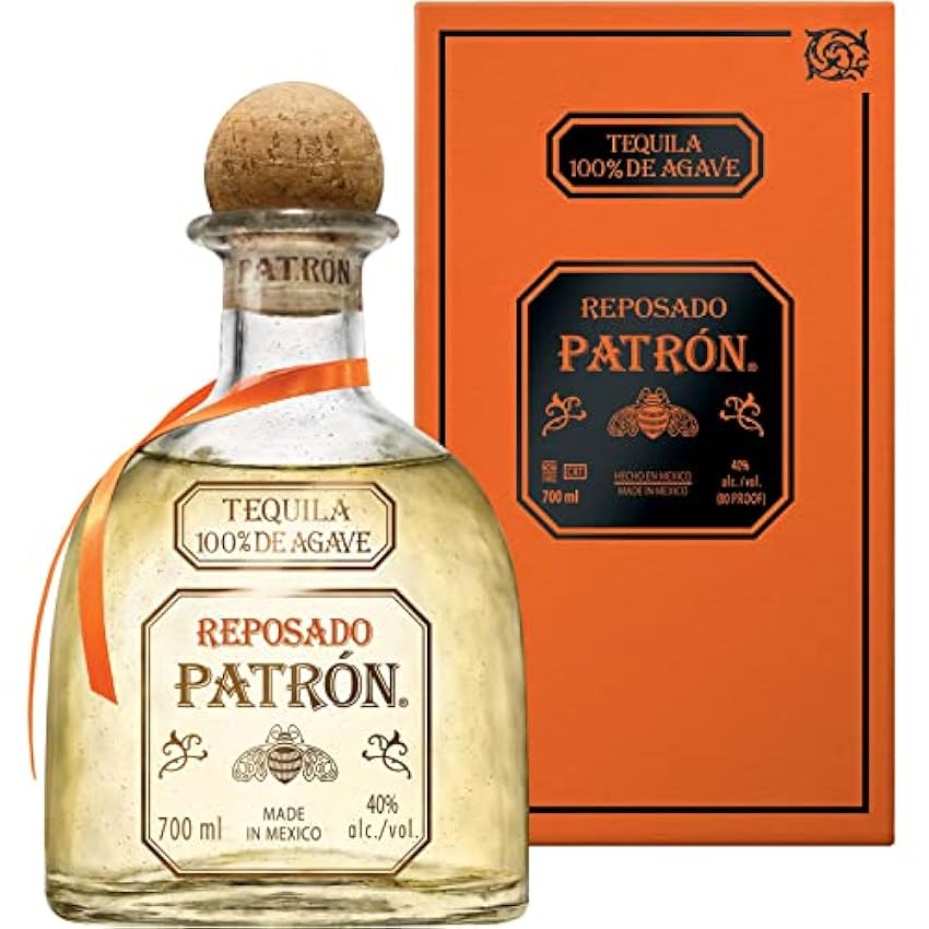 PATRÓN Reposado Premium Tequila, elaborado artesanalmen
