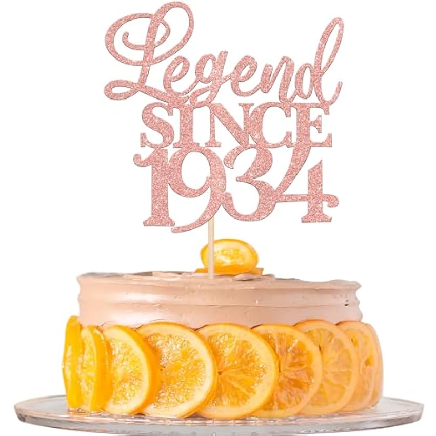 Xsstarmi 1 paquete de decoración para tartas de leyenda desde 1933 con purpurina para 90 cumpleaños, decoración para tartas de cumpleaños para hombres y mujeres, cumpleaños, boda, fiesta, color negro gJR3fm3H