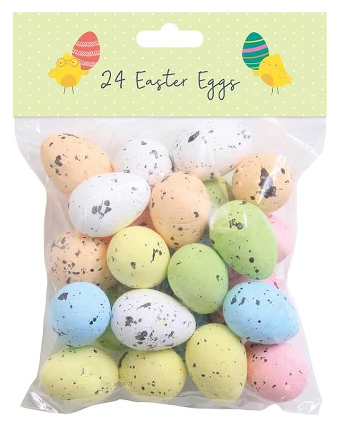 Tallon International Paquete de 24 Huevos medianos, Mix