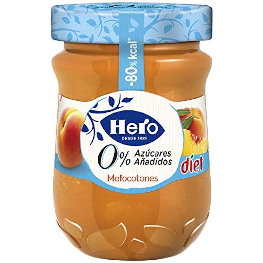 Hero Diet Confitura de Melocotón - Pack de 6x280 g pb9755AK