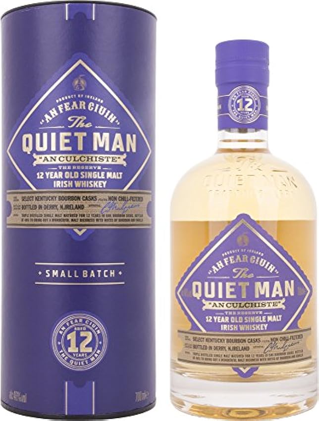 The Quiet Man An Culchiste 12 Years Old Single Malt Irish Whiskey - 700 ml OeyDbFwt