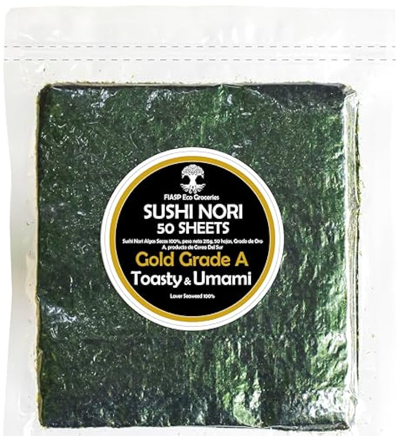 Sushi Alga Nori | Probado en Laboratorio | Aguas Limpia