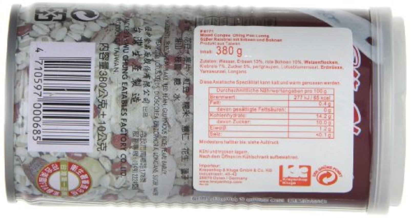 Wu Chung Ching Poo Luong Melange Paquete de 1 x 380 Gr 380 g iIB3F6f5