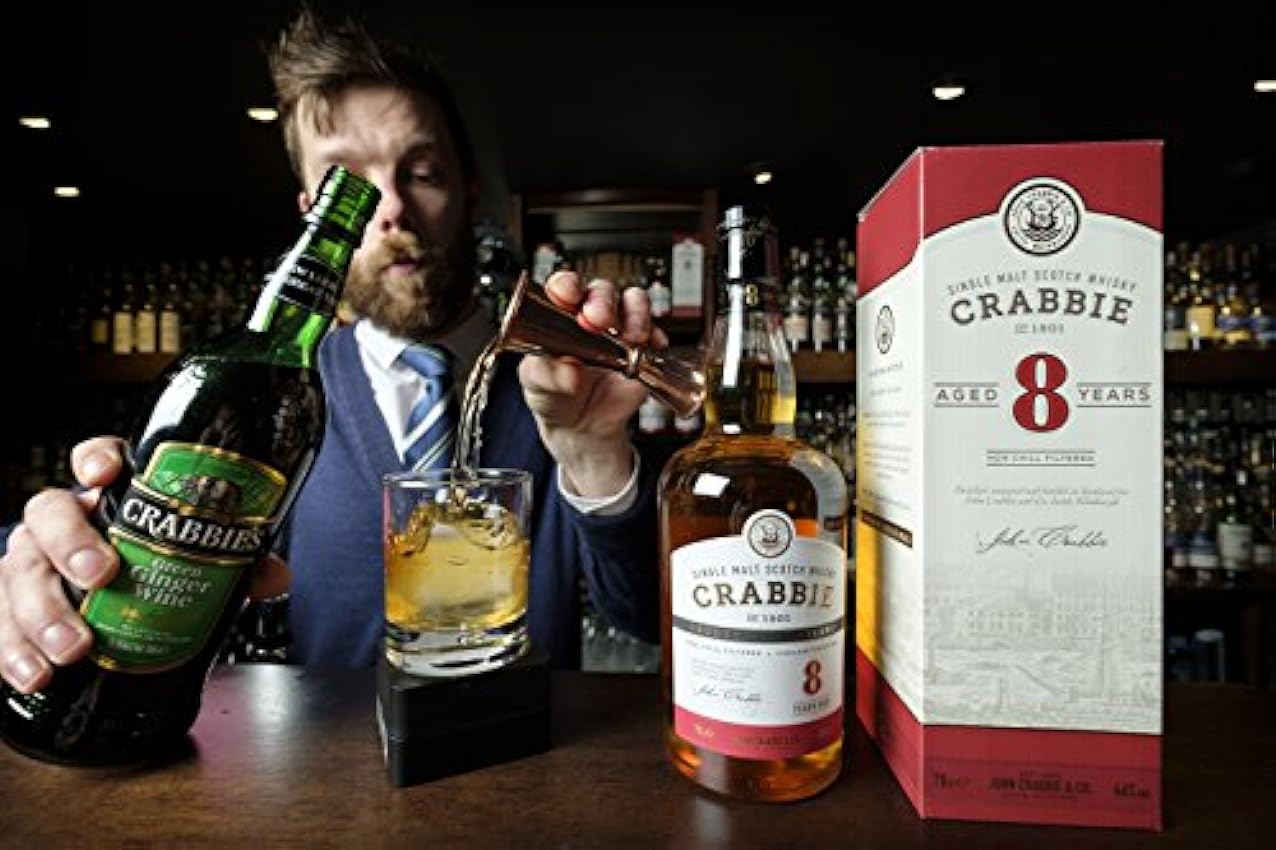 Crabbie 8 Años Highland Single Malt Scotch Whisky 46% - 700 ml KSXFsKk5