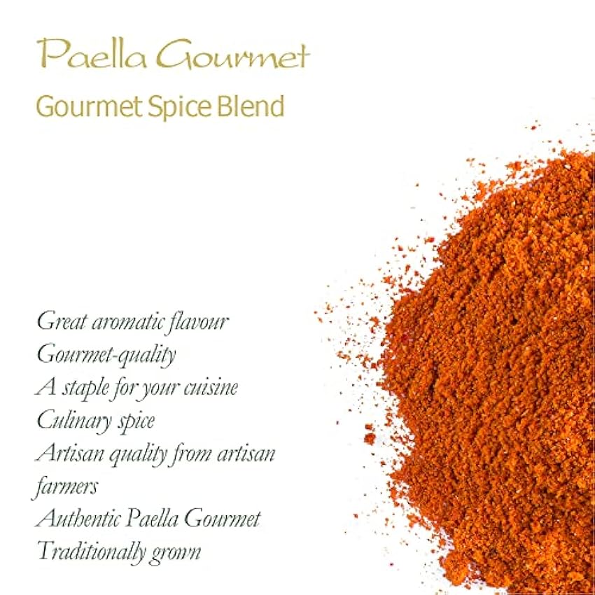Paella Mezcla Condimentos Orgánica - Mezcla Gourmet KvAbKN54
