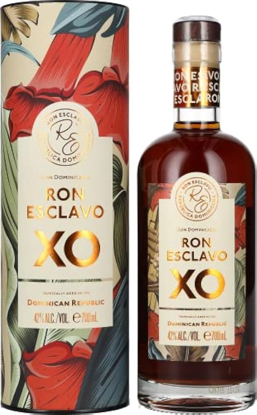 Ron Esclavo XO Ron Dominicana 42% Vol. 0,7l in Giftbox jS8FMdBO