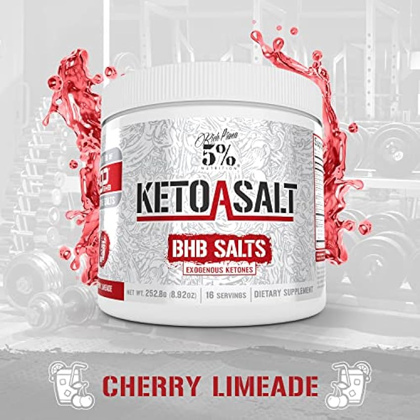 Keto aSALT with goBHB Salts - Legendary Series, Cherry Limeade - 252g JZbpRbdm