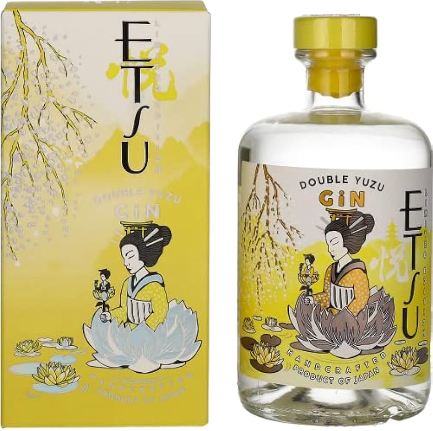 Etsu Japanese Gin Double Yuzu + Estuche 70cl 43% jxNTo2