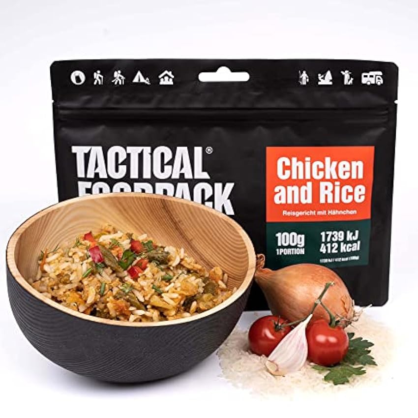 Tactical Foodpack Chicken and Rice multipack - 25 plato