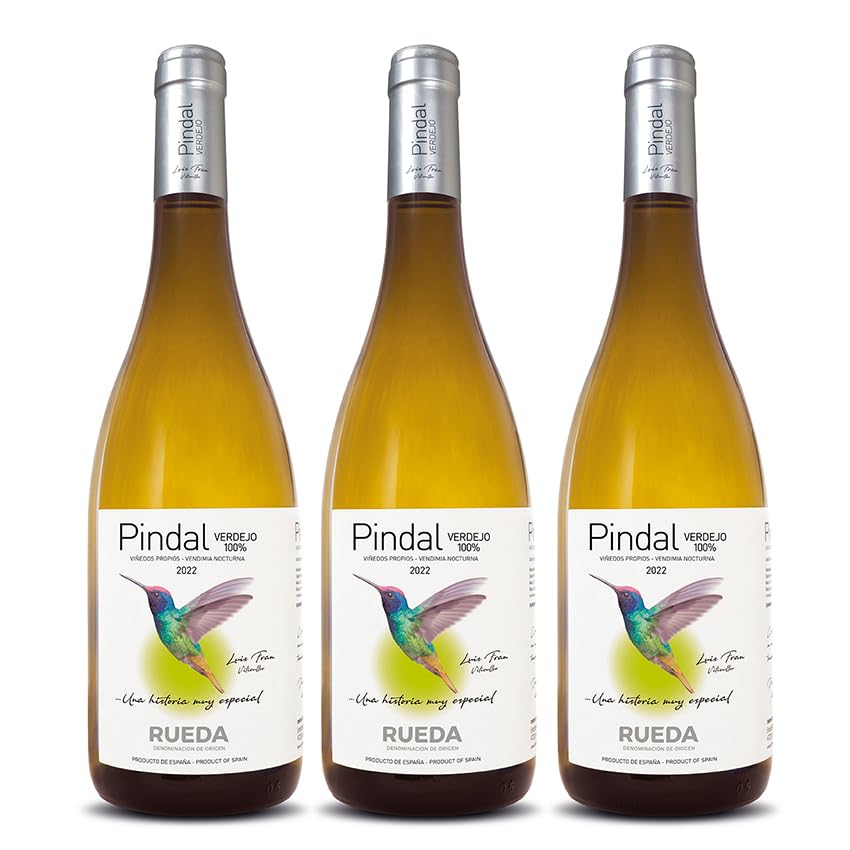 Pindal - Vino Blanco - Verdejo 100% - Viñas Viejas - D.O Rueda - Premiado - Ideal Para Ocasiones Especiales (3) jIf3bwHP