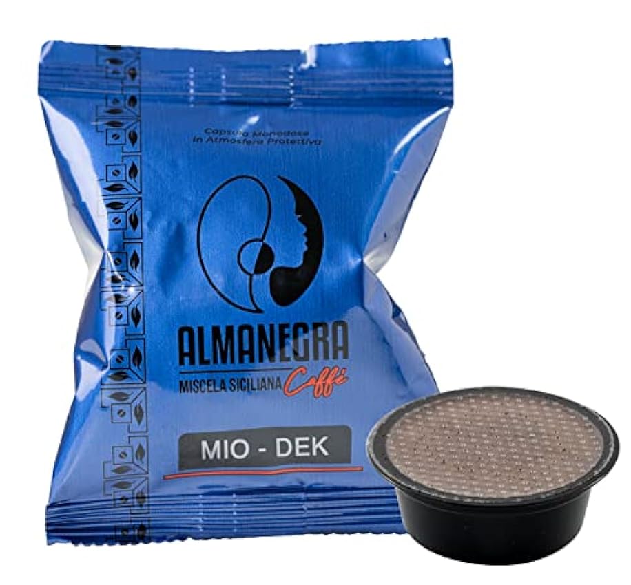 100 cápsulas cápsulas de café Almanegra café compatibles con Lavazza a Modo Mio Decaffeinato Dek oW7GrMz8
