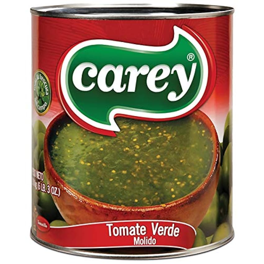 MexGrocer Carey Tomate Verde Tomatillo Molido, Bote De 