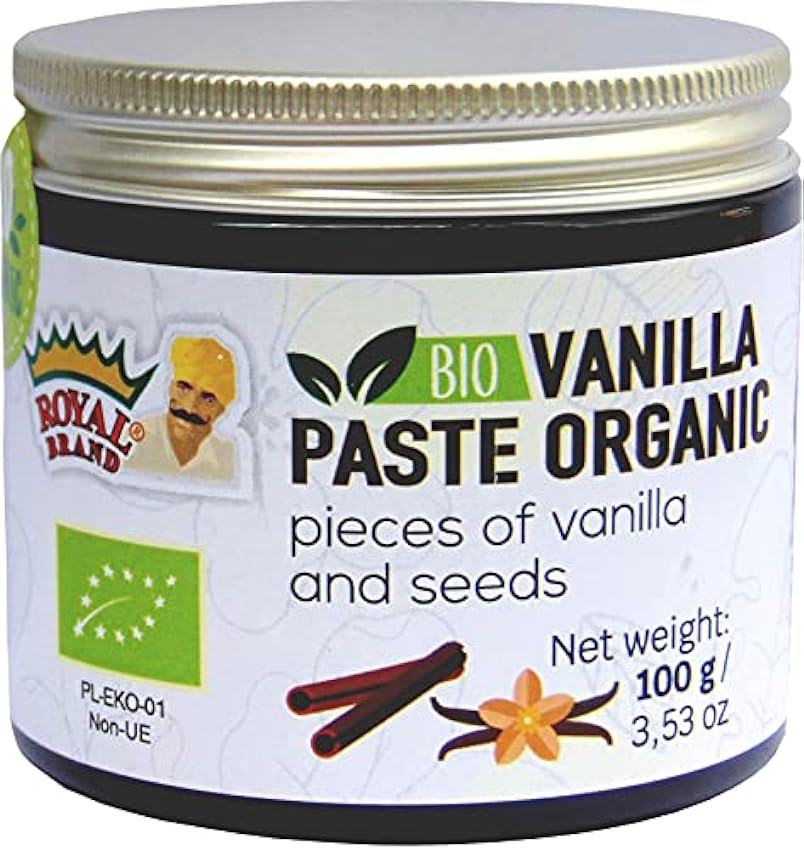 Pasta de vainilla Bio / Ecológica / con trozos de vaini