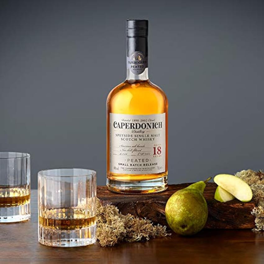 Caperdonich 18 Years Old PEATED Speyside Single Malt Scotch Whisky 48% Vol. 0,7l in Giftbox iheZN0KT