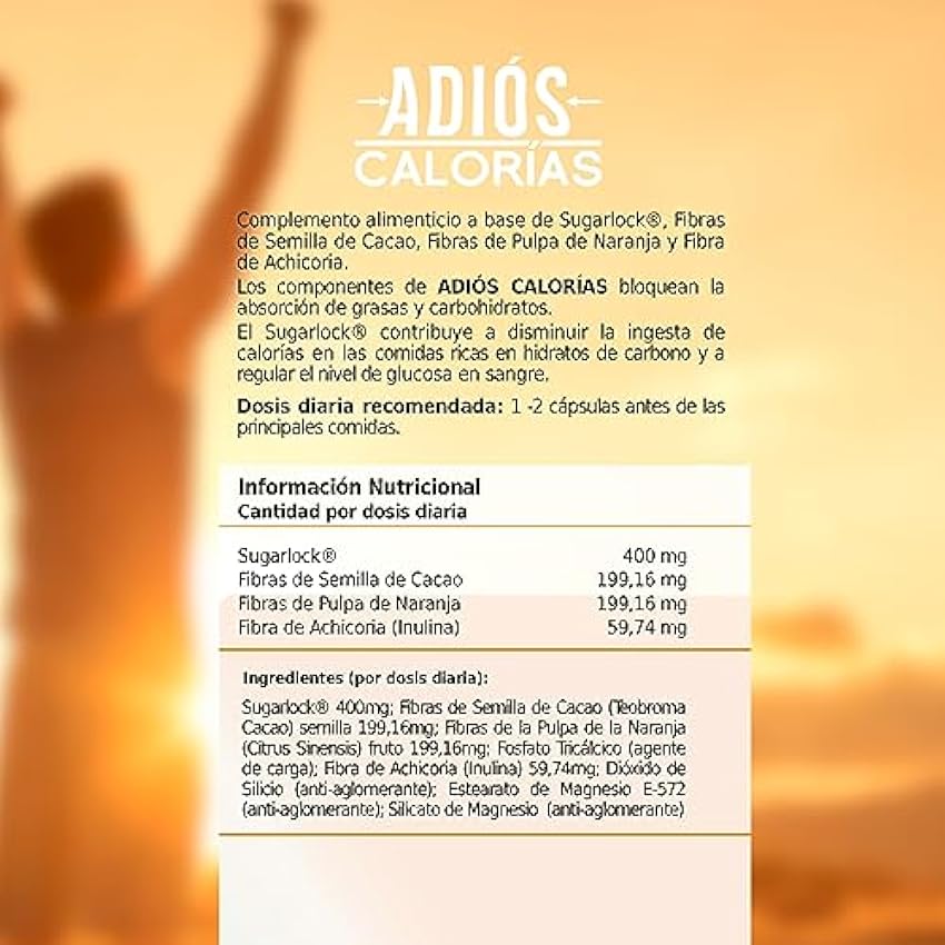 ADIÓS CALORÍAS Carb & Fat Blocker + TermoGras KgI0da1C