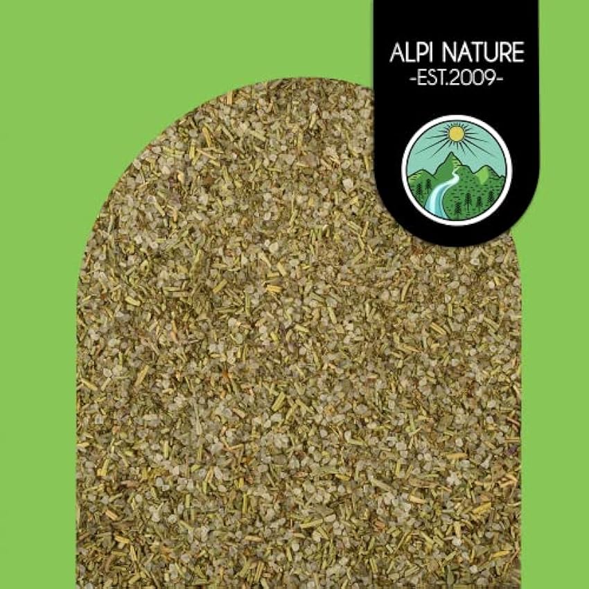 Sal de hierbas mediterráneas orgánicas, mezcla de especias orgánicas, mezcla de sal y hierbas, ingredientes 100% naturales, orgánicos, para adobos y aliños, sin aditivos artificiales (250 GR) KAlz0Tqw