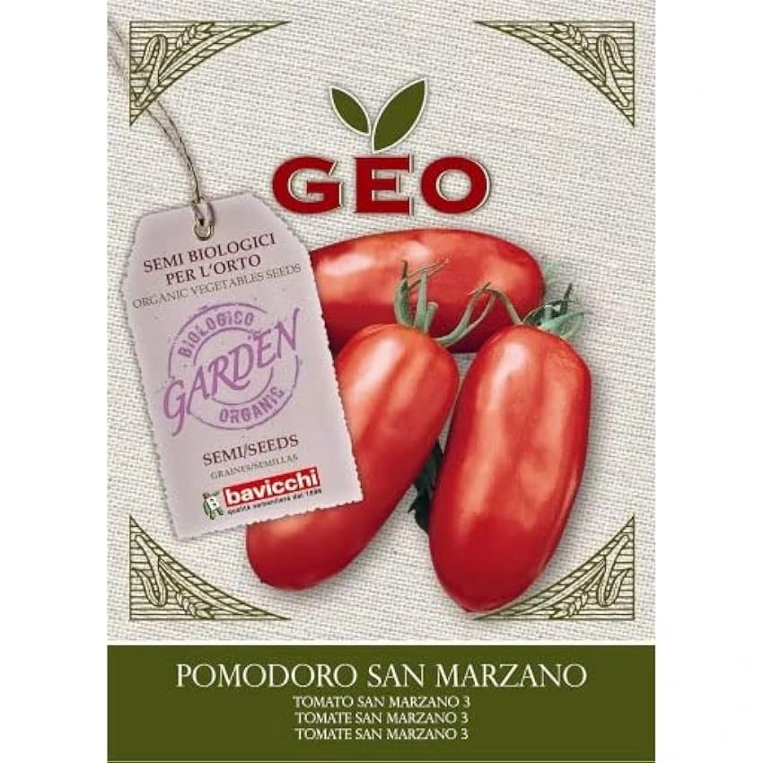 Geo Tomate San Marzano Sembrar Geo 1 G 100 g GDTF1Vc3