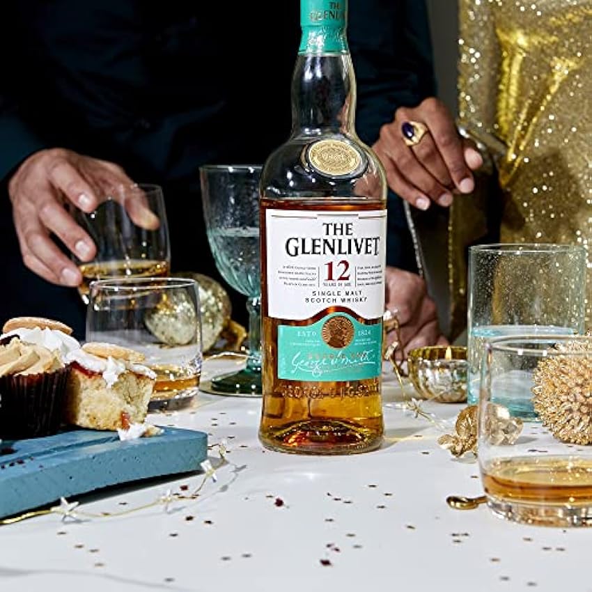 The Glenlivet Pack Whisky Escocés de Malta Premium 12 años, 700ml y 15 años, 700ml PpIHwKFP