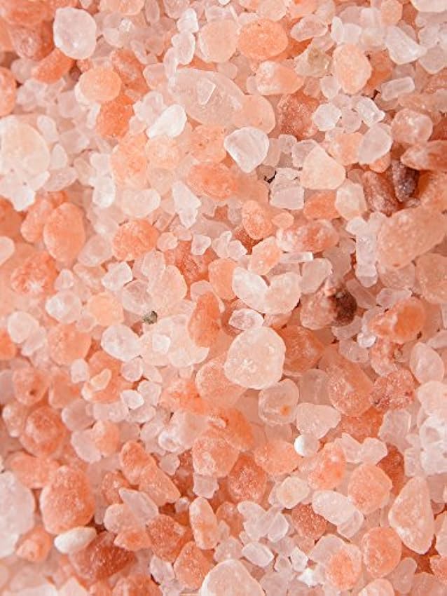 Biojoy Cristales de Sal Rosa del Himalaya (1 kg), sal cristalina 2 - 5 mm, para molino de sal M7FsIRCt