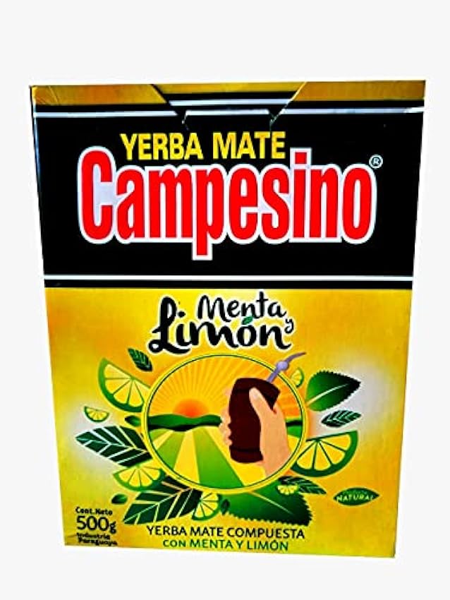 Yerba mate Campesino Menta y limón 500gr o0CIphRM