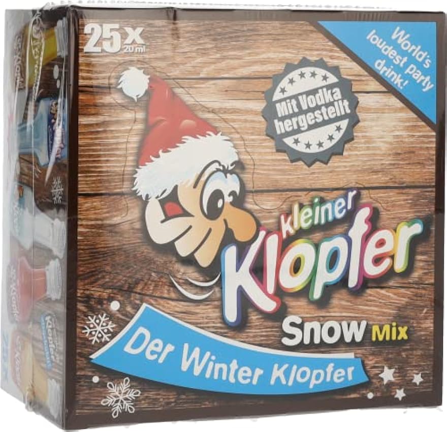 Kleiner Klopfer Snow Mix 17,4% Vol. 25x0,02l OTRK3e26