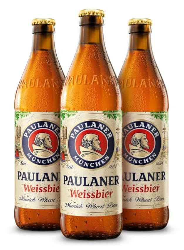 Paulaner Hefe Weissbier Cerveza Trigo Alemana Pack Bote
