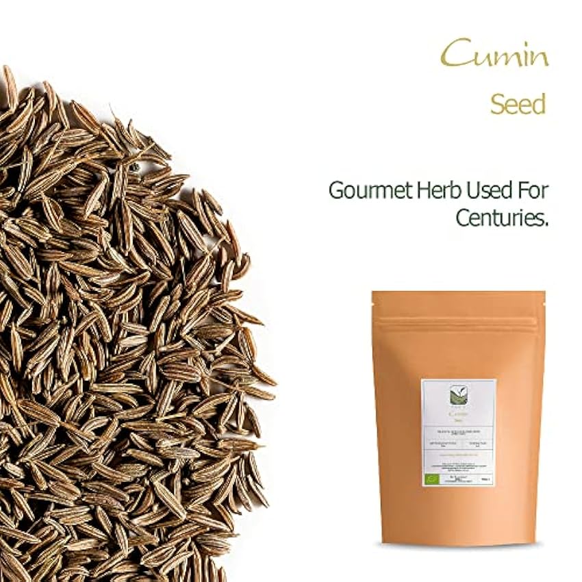 Comino Orgánico Semillas Especia Culinaria - Cuminum Cyminym - Alcamonia Bio - Cumin Seed 100g O7A88rm5