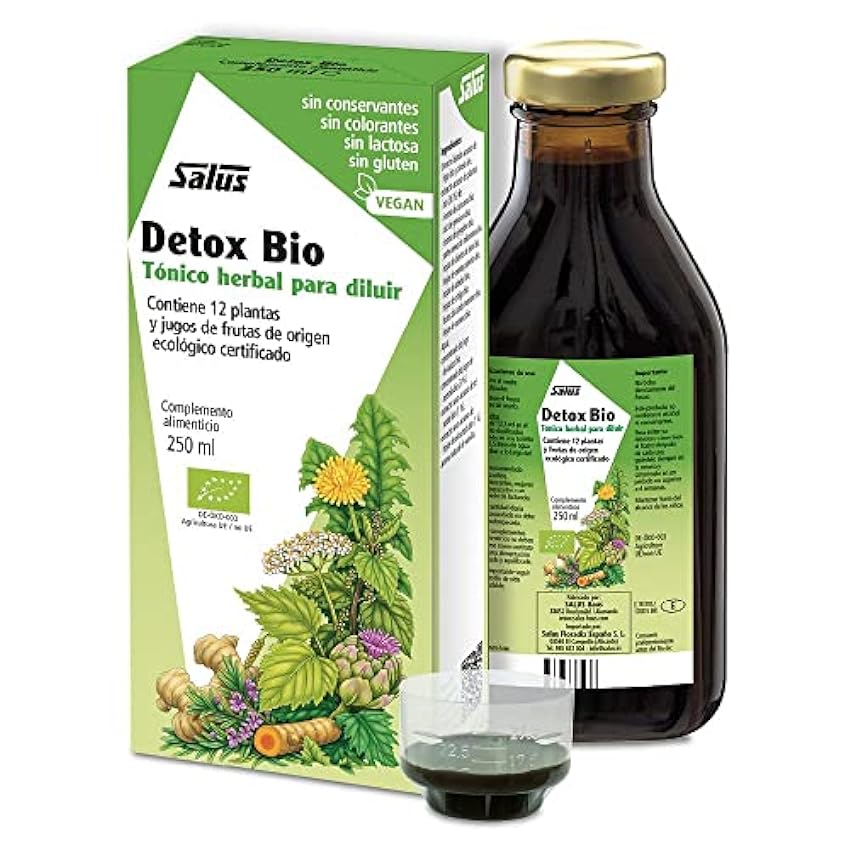Salus - Detox Fórmula Herbal para Diluir - 250 ml - Par