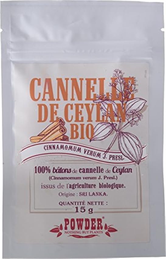 Powder Canela de Ceilán en Rama Ecológica - 15 gr n16NOAbi