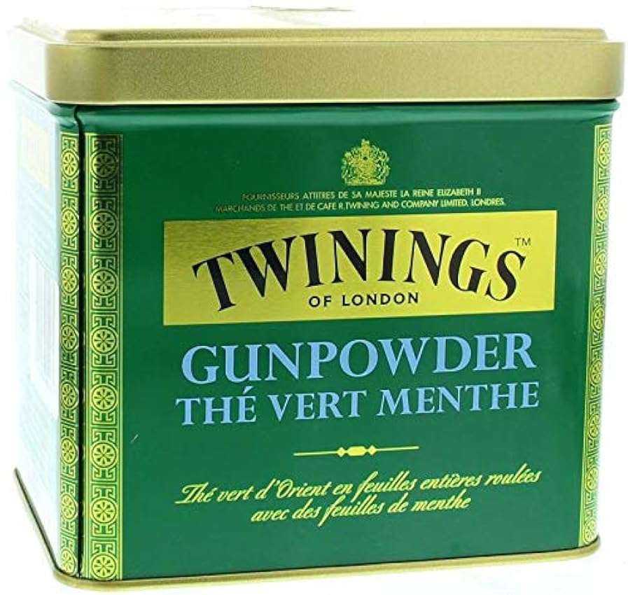 Twinings Gunpowder blik mint - Polvos para pesca (200 g), color verde menta ih5Z2AYb