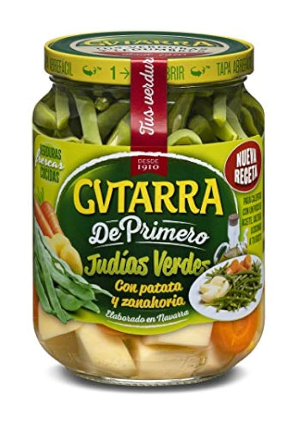 Gvtarra Tus Primeros Judías Verdes, Patatas y Zanahoria