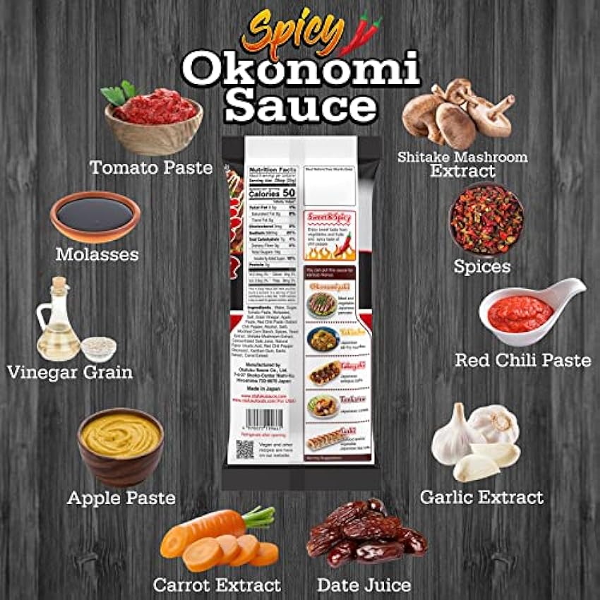Salsa Okonomi, Picante gYvqoXyO