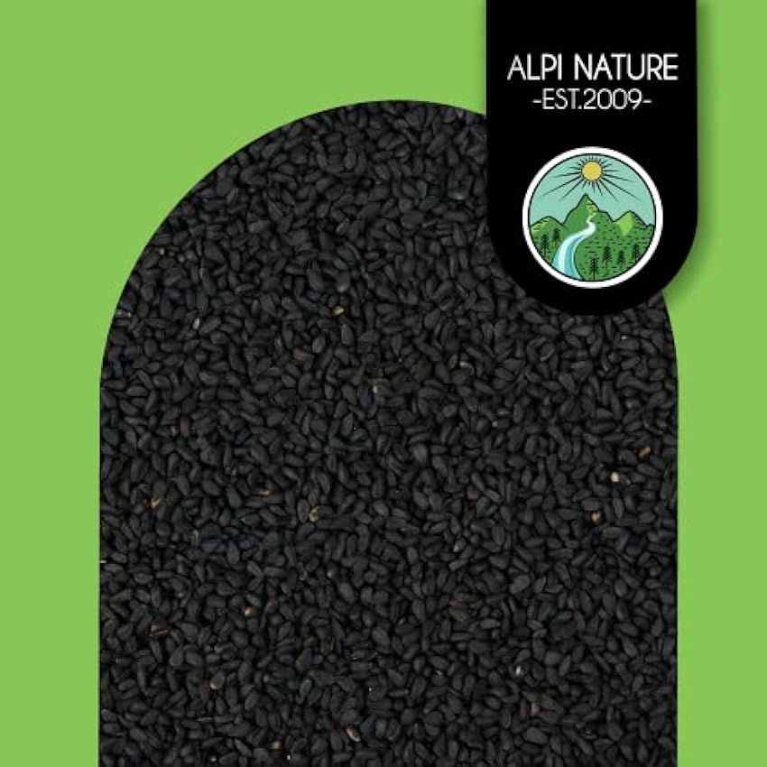 Comino negro orgánico entero (500g), Nigella Orgánica Semillas, semillas de comino negro de cultivo orgánico controlado,100% natural pGtWKE4B