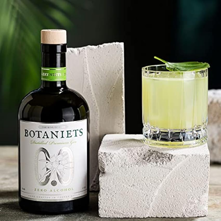 BOTANIETS - Gin original 0,0% - Bebida sin alcohol - Gin Premium - 500 ml mwVlBsTR