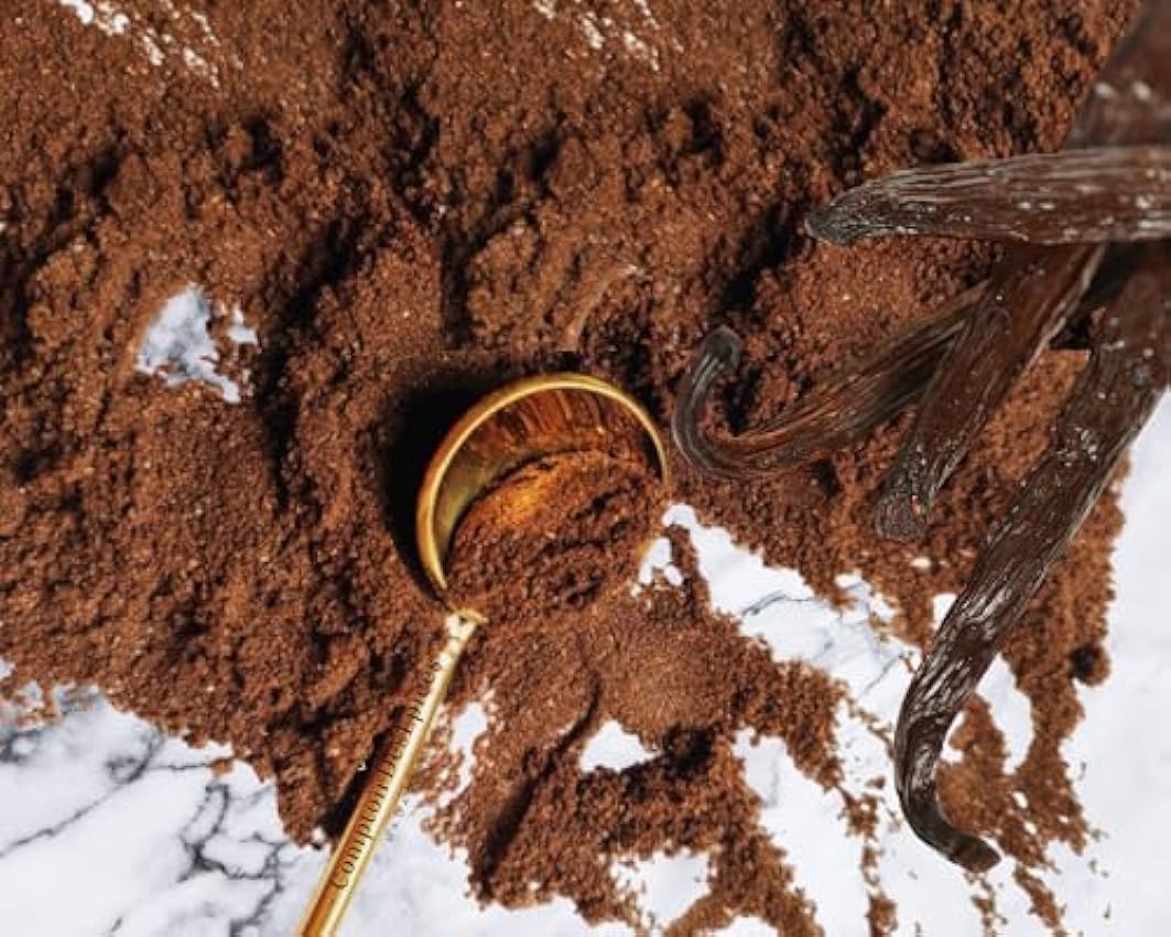 Comptoir Des Epices Madagascar Vainilla – Polvo puro de vainilla Bourbon Lot (35 g) – Vainilla pura molida – para café – Pastelería – Dessserts – Cocina – Infusion (empresa francesa), marrón IZZF7Bx8