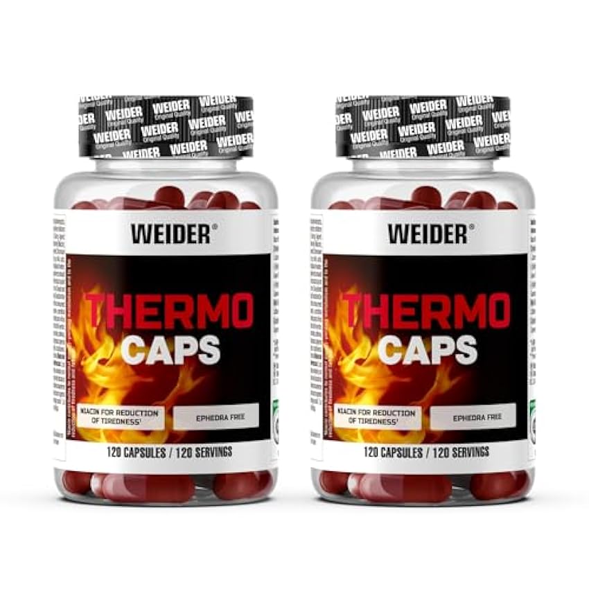 Weider Thermo Caps DUO PACK (2x120 Cápsulas) Quemagrasa