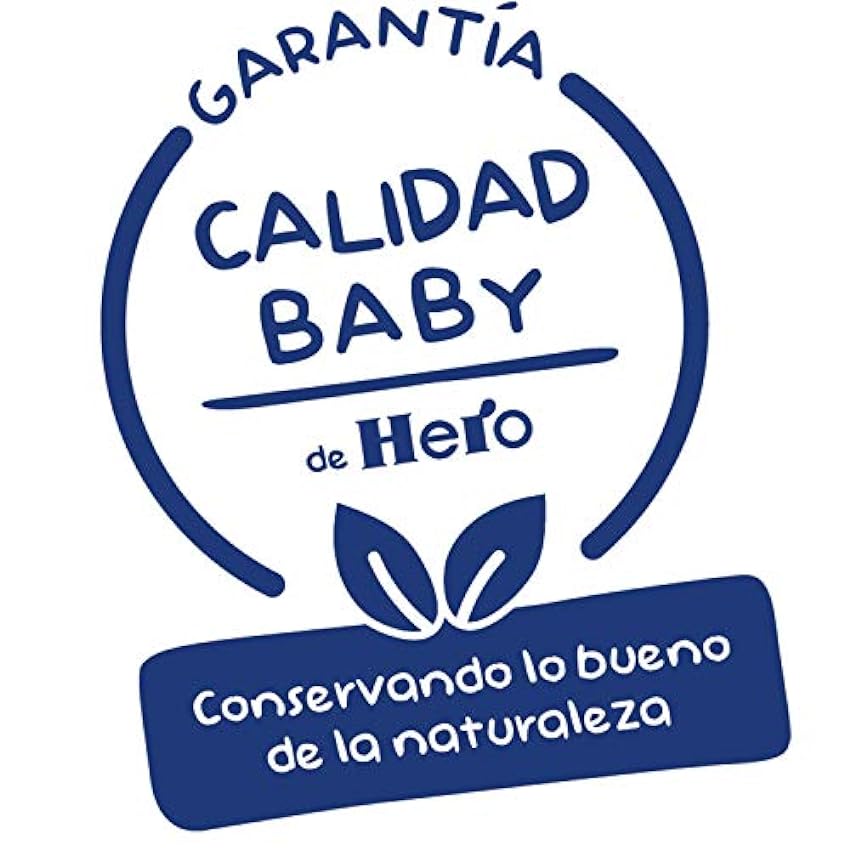 Hero Baby Merienda Tarritos de frutas variadas y galleta - Para niños a partir de los 6 meses - 6 Packs de 2x190gr NTb7A5fs