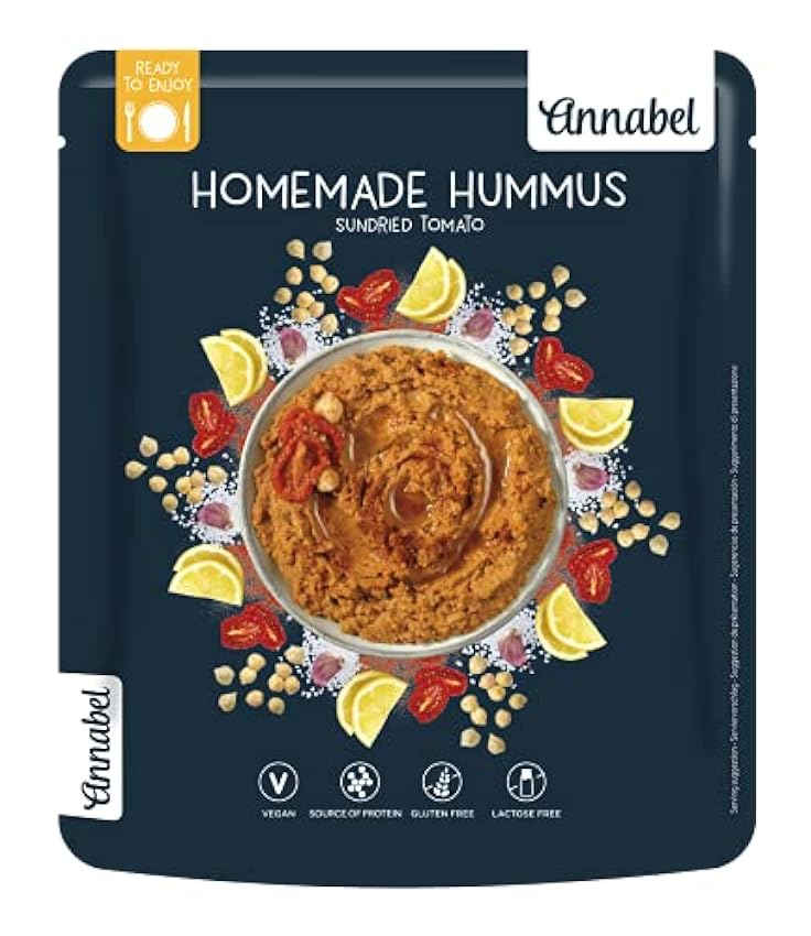 Annabel - Hummus pronto da preparare a casa, con pomodo