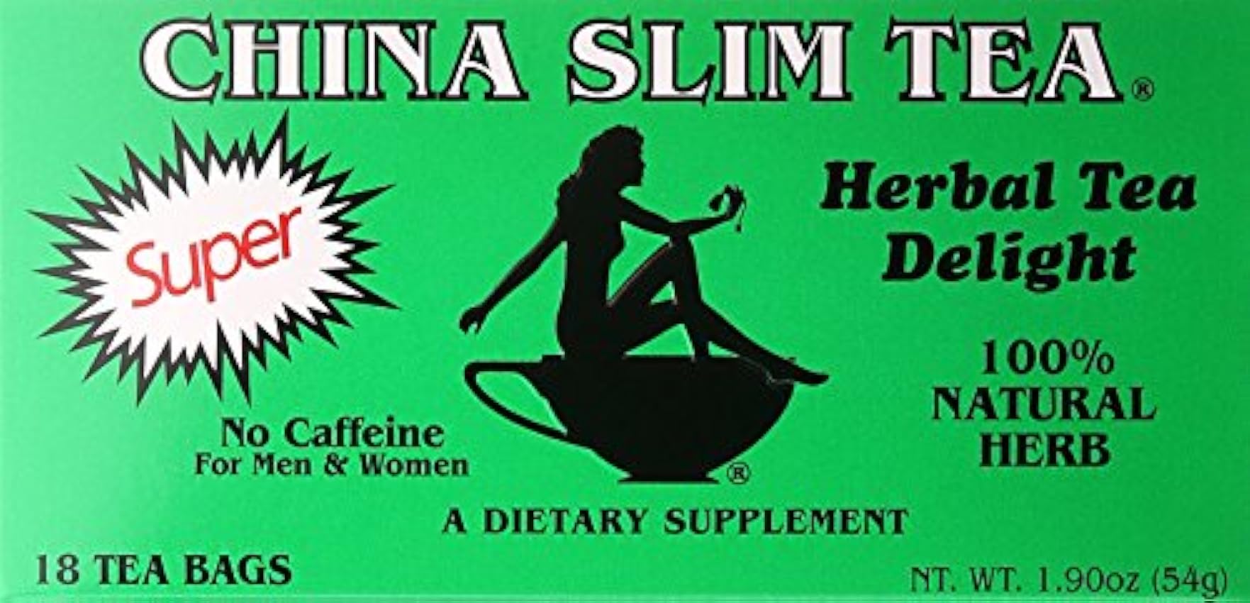 China Slim Tea Super Slim Dieter´s Delight All Natural 18 Tea Bags by China Slim Tea gAuFsCNo